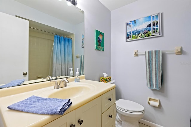1723 Needle Palm Dr, Edgewater, FL 32132 - full bathroom with vanity and curtained shower