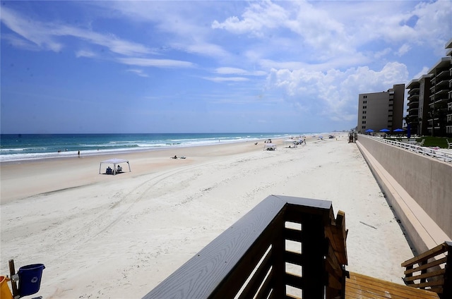 4435 S Atlantic Ave Unit 416, Port Orange, FL 32127 - water view featuring local beach