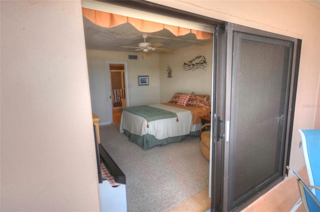4435 S Atlantic Ave Unit 416, Port Orange, FL 32127 - view of carpeted bedroom
