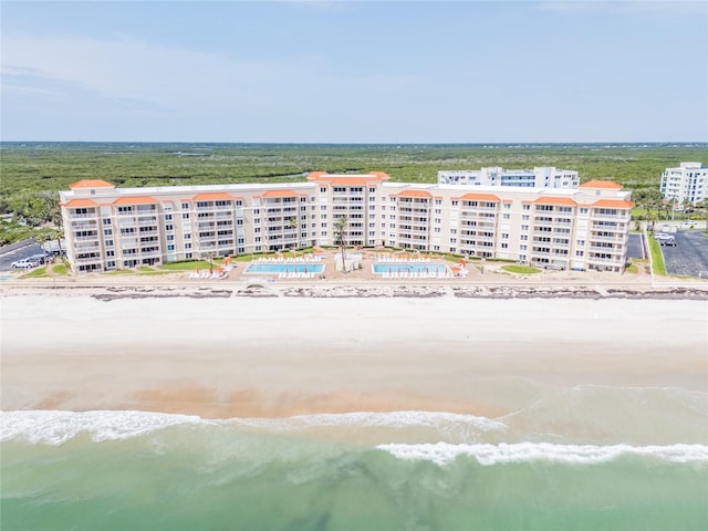 5501 S Atlantic Ave Unit 4090, New Smyrna Beach, FL 32169 - bird's eye view of extended coastline and apartment complex