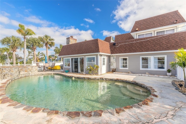 2900 S Peninsula Dr, Daytona Beach, FL 32118 - view of swimming pool featuring a patio