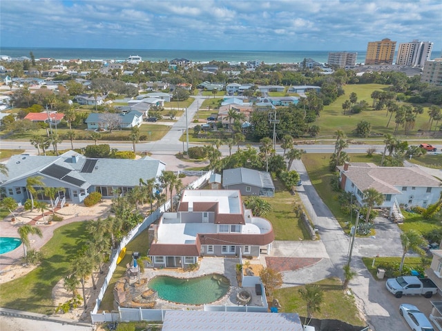 2900 S Peninsula Dr, Daytona Beach, FL 32118 - aerial perspective of suburban area with a pool area