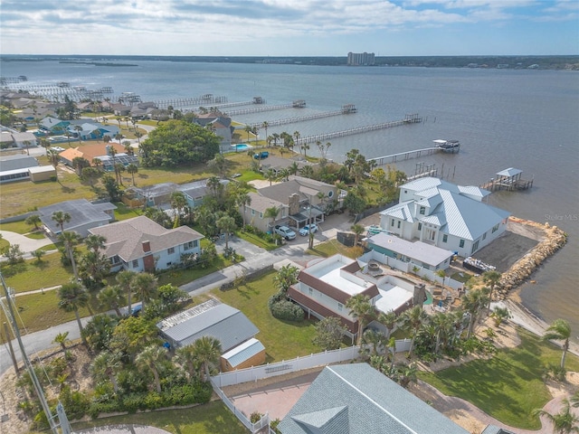 2900 S Peninsula Dr, Daytona Beach, FL 32118 - aerial view of residential area with a large body of water