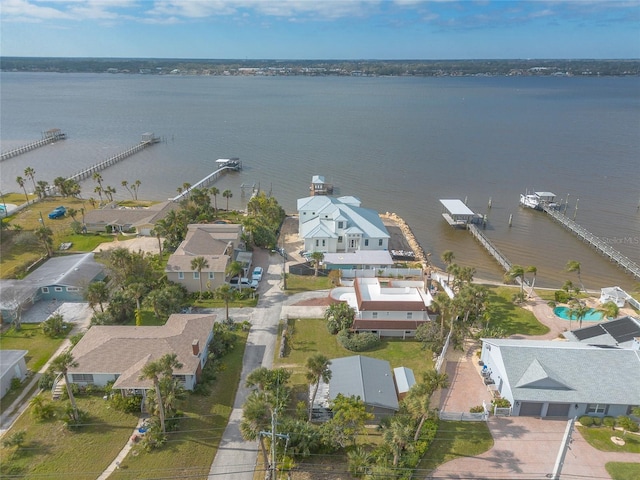2900 S Peninsula Dr, Daytona Beach, FL 32118 - aerial overview of property's location with a large body of water and nearby suburban area