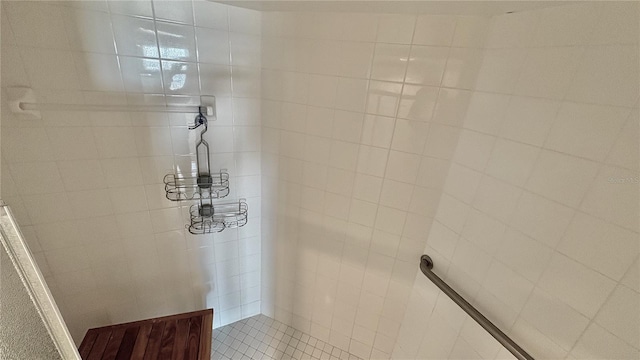 2700 N Peninsula Ave Unit 322, New Smyrna Beach, FL 32169 - detailed view of tiled shower