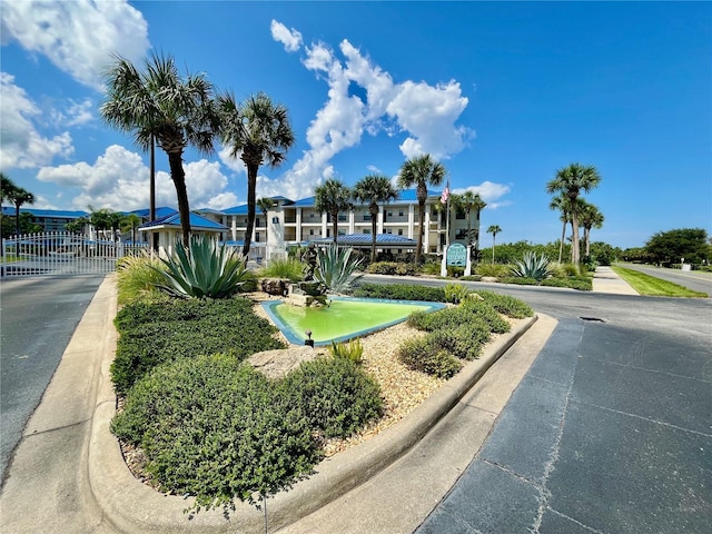 2700 N Peninsula Ave Unit 322, New Smyrna Beach, FL 32169 - view of property's community with a gate