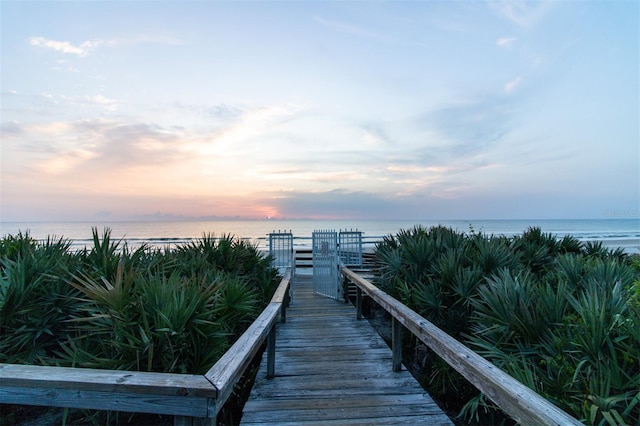 5301 S Atlantic Ave Unit 140, New Smyrna Beach, FL 32169 - view of property's community featuring a water view