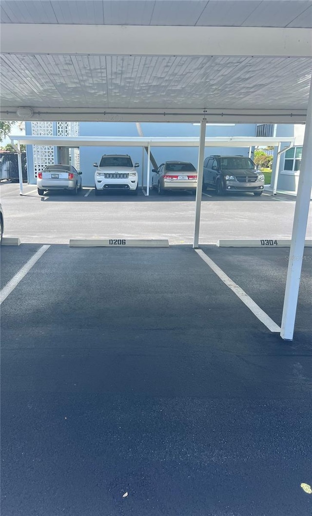 315 N Causeway Unit 2060, New Smyrna Beach, FL 32169 - view of covered parking lot