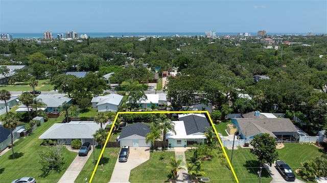 653 Goodwin Ave, New Smyrna Beach, FL 32169 - view of urban area featuring property boundaries highlighted and nearby suburban area