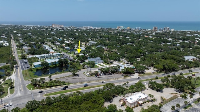 653 Goodwin Ave, New Smyrna Beach, FL 32169 - bird's eye view of a nearby body of water