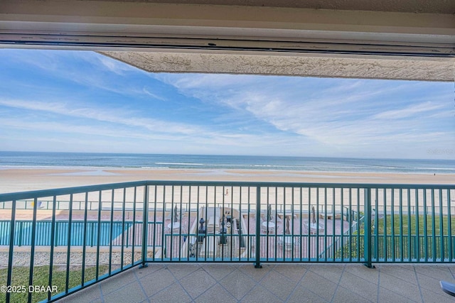 4575 S Atlantic Ave Unit 6203, Ponce Inlet, FL 32127 - balcony with view of water and beach