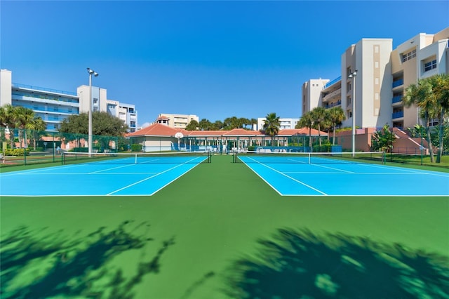 5300 S Atlantic Ave Unit 11302, New Smyrna Beach, FL 32169 - view of tennis court