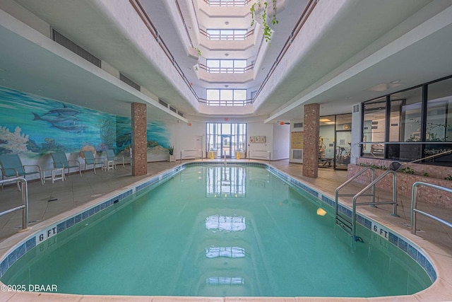 3023 S Atlantic Ave Unit 8010, Daytona Beach, FL 32118 - view of indoor community pool