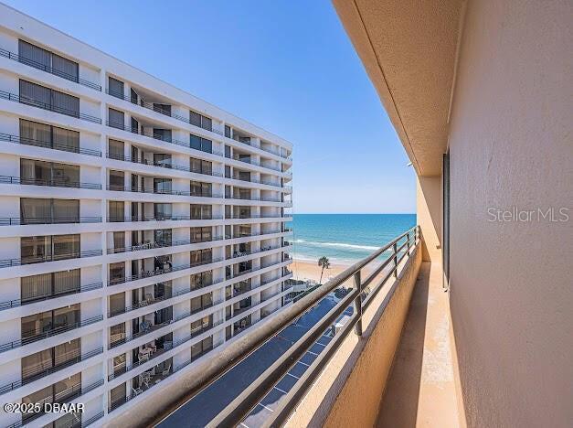 3023 S Atlantic Ave Unit 8010, Daytona Beach, FL 32118 - balcony with a water view