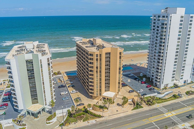 3023 S Atlantic Ave Unit 8010, Daytona Beach, FL 32118 - bird's eye view of unending shoreline and apartment complex / building