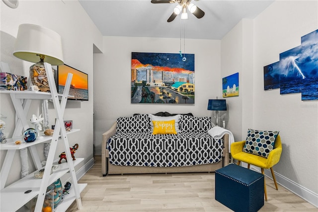 2 Oceans W Blvd Unit 608, Daytona Beach Shores, FL 32118 - bedroom with wood finished floors and baseboards