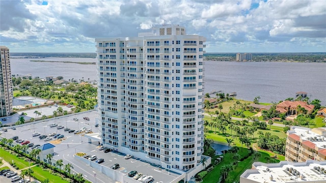 2 Oceans W Blvd Unit 608, Daytona Beach Shores, FL 32118 - drone / aerial view of apartment complex / building and a large body of water