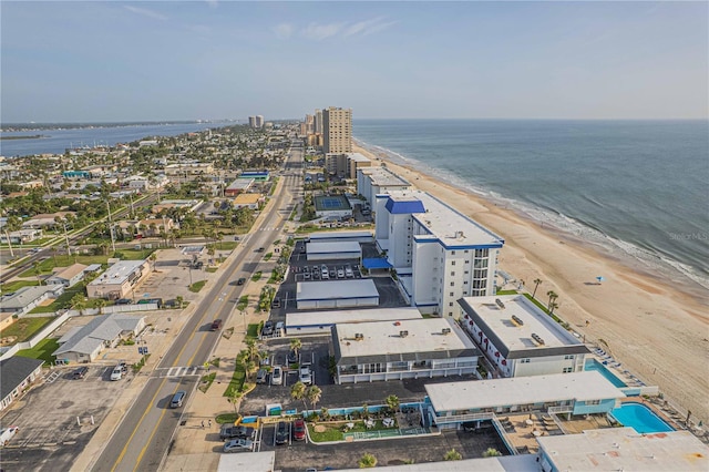 3615 S Atlantic Ave Unit 211, Daytona Beach, FL 32118 - aerial view of waterfront with a beach