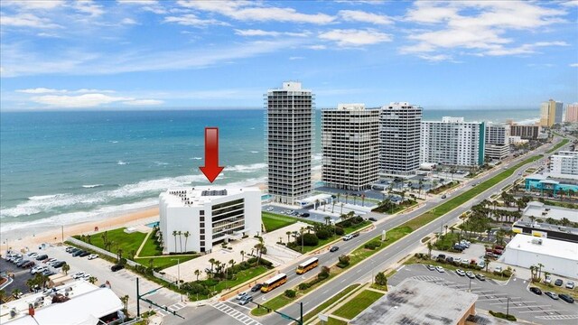 901 S Atlantic Ave Unit 202, Ormond Beach, FL 32176 - view of urban area featuring expansive beach