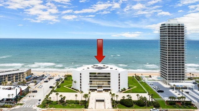 901 S Atlantic Ave Unit 202, Ormond Beach, FL 32176 - drone / aerial view of unending shoreline
