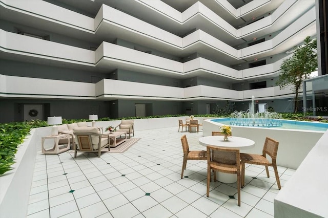 901 S Atlantic Ave Unit 202, Ormond Beach, FL 32176 - building lobby with a towering ceiling