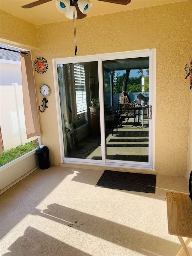 2672 Star Coral Ln, New Smyrna Beach, FL 32168 - entrance to property with stucco siding