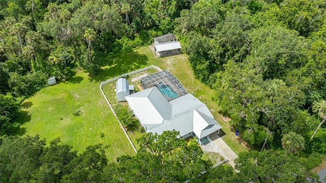 2360 Mooneyham Dr, New Smyrna Beach, FL 32168 - view of subject property featuring a heavily wooded area