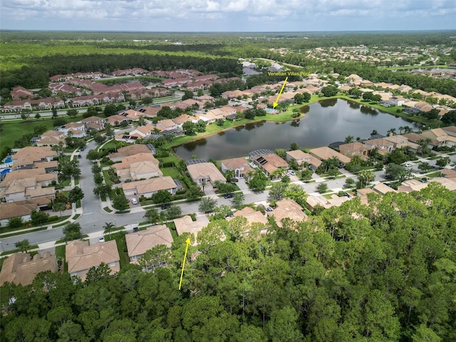 461 Luna Bella Ln, New Smyrna Beach, FL 32168 - aerial view of property and surrounding area featuring nearby suburban area and a large body of water