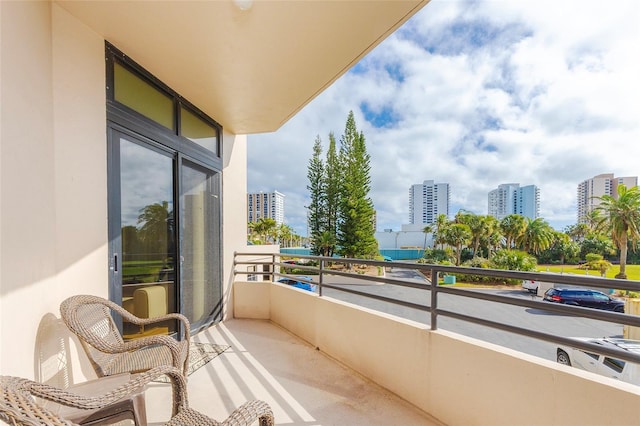1 Oceans W Blvd Unit 1B5, Daytona Beach, FL 32118 - balcony featuring a city view