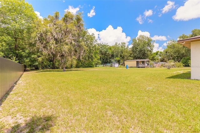 5060 Audubon Ave, De Leon Springs, FL 32130 - view of yard