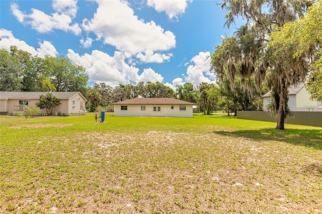 5060 Audubon Ave, De Leon Springs, FL 32130 - view of yard