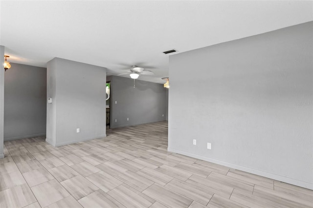 800 Black Duck Dr, Port Orange, FL 32127 - unfurnished room with a ceiling fan and baseboards
