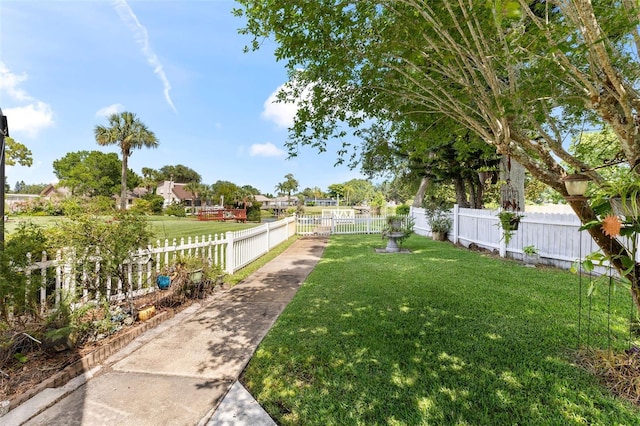 800 Black Duck Dr, Port Orange, FL 32127 - view of fenced yard