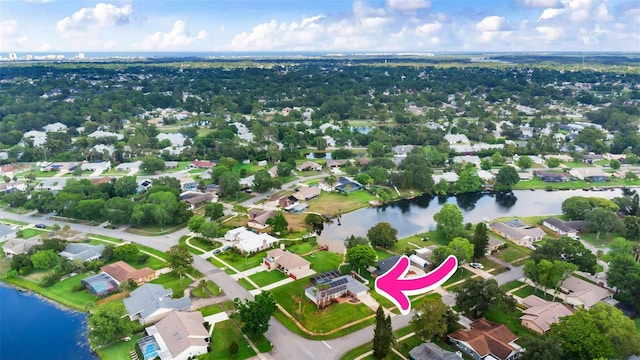 800 Black Duck Dr, Port Orange, FL 32127 - aerial view of property's location featuring a large body of water and nearby suburban area