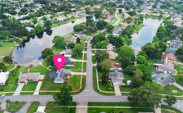 800 Black Duck Dr, Port Orange, FL 32127 - aerial view of property's location with a nearby body of water and nearby suburban area