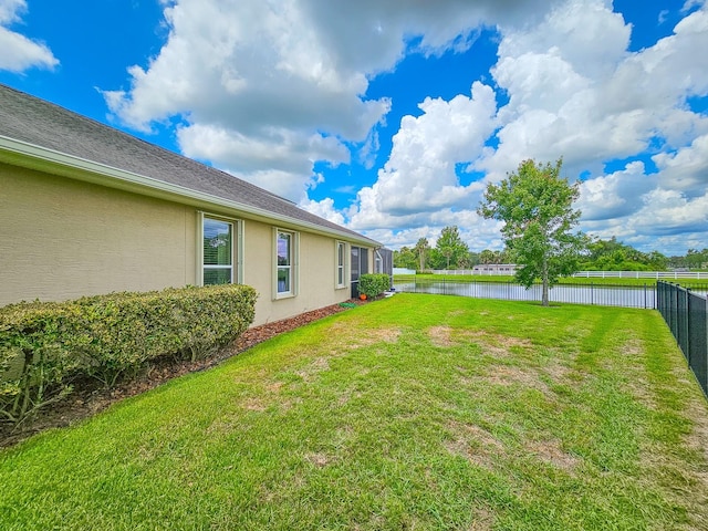6804 Forkmead Ln, Port Orange, FL 32128 - view of yard with a water view
