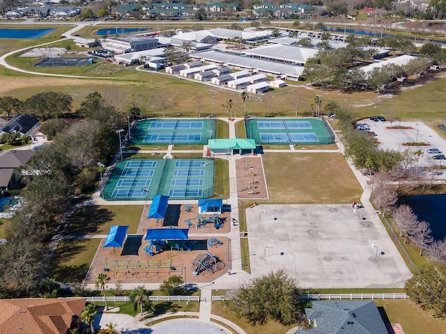 6804 Forkmead Ln, Port Orange, FL 32128 - aerial overview of property's location featuring a large body of water
