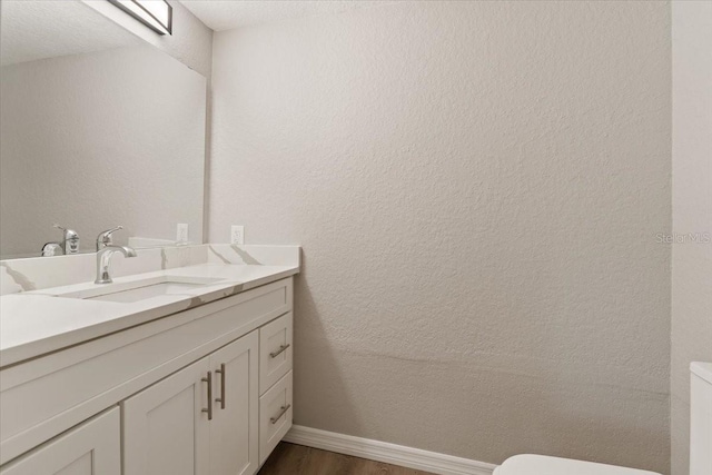 2005 Sunny Ln, New Smyrna Beach, FL 32168 - bathroom with wood finished floors and vanity