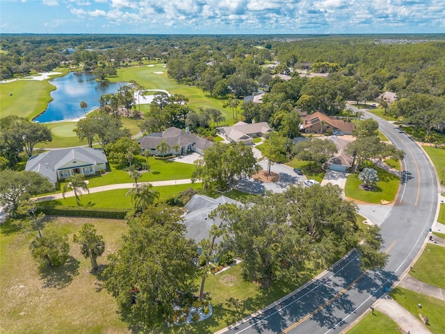 904 Clubhouse Blvd, New Smyrna Beach, FL 32168 - aerial view of residential area featuring a nearby body of water and a golf club