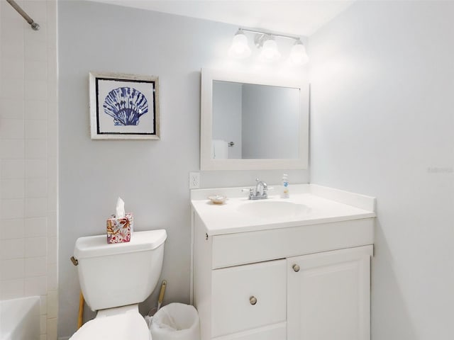 4175 S Atlantic Ave Unit 4110, New Smyrna Beach, FL 32169 - full bathroom featuring vanity and shower / bathtub combination