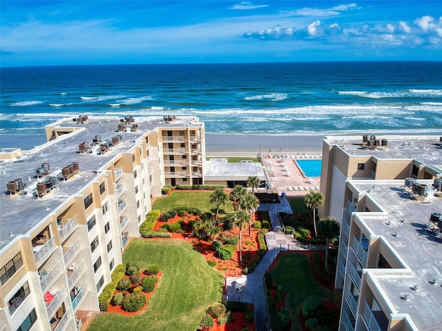 4175 S Atlantic Ave Unit 4110, New Smyrna Beach, FL 32169 - drone / aerial view of apartment complex and a large body of water