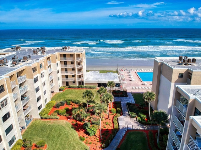 4175 S Atlantic Ave Unit 4110, New Smyrna Beach, FL 32169 - drone / aerial view of apartment complex / building and a large body of water