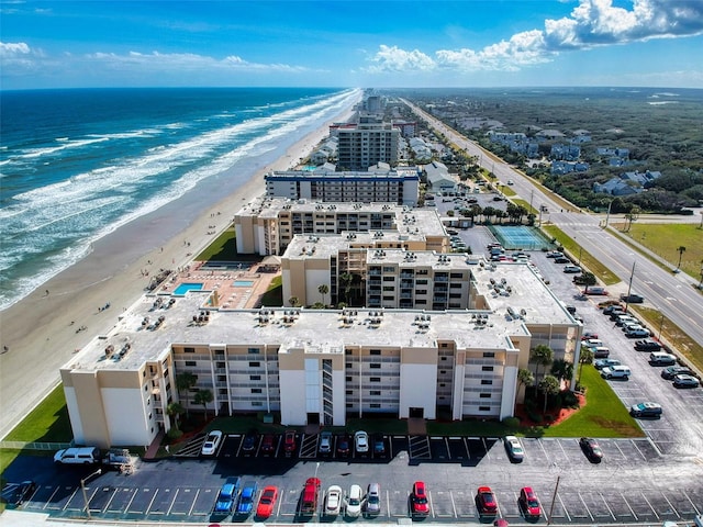 4175 S Atlantic Ave Unit 4110, New Smyrna Beach, FL 32169 - drone / aerial view of expansive beach and apartment complex