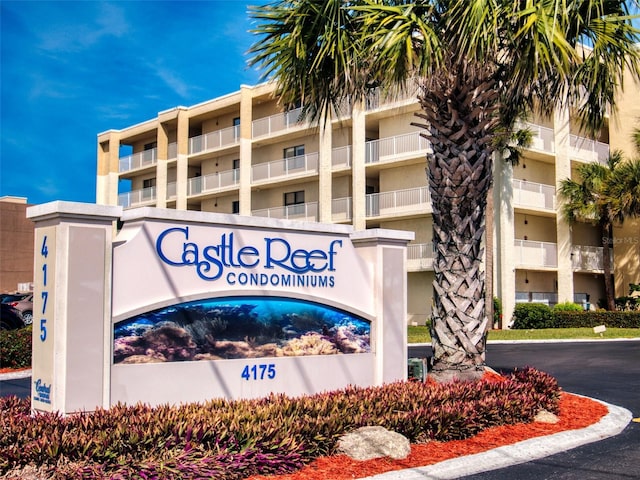 4175 S Atlantic Ave Unit 4110, New Smyrna Beach, FL 32169 - view of community / neighborhood sign