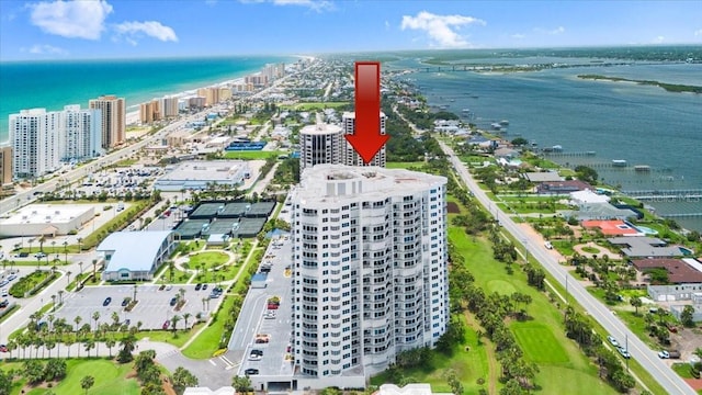 2 Oceans W Blvd Unit 206, Daytona Beach Shores, FL 32118 - view of urban area with a large body of water
