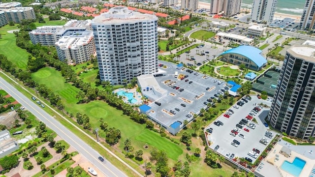 2 Oceans W Blvd Unit 206, Daytona Beach Shores, FL 32118 - view of urban area with a pool area