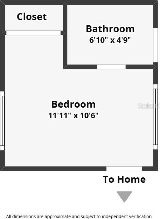 206 Kirkland Rd, New Smyrna Beach, FL 32169 - view of room layout