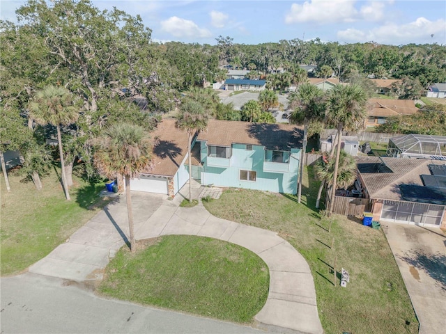 2715 Pine Tree Dr, Edgewater, FL 32141 - aerial view of property and surrounding area