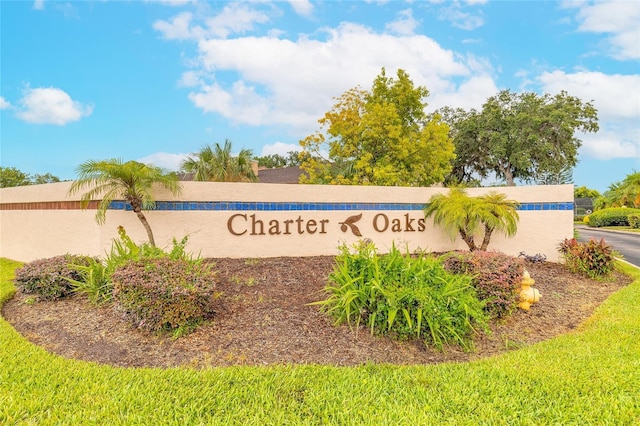 1237 Charter Oaks Cir, Daytona Beach, FL 32117 - view of community / neighborhood sign