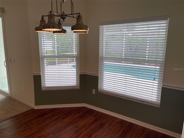 405 Central Mariners Dr, Edgewater, FL 32141 - unfurnished dining area with wood finished floors